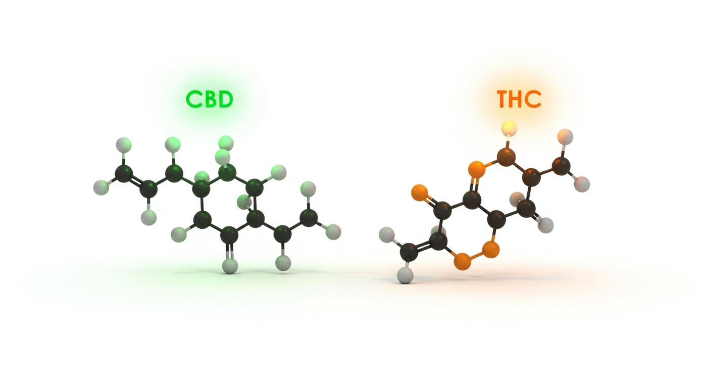 CBD vs THC : différences, effets et légalité