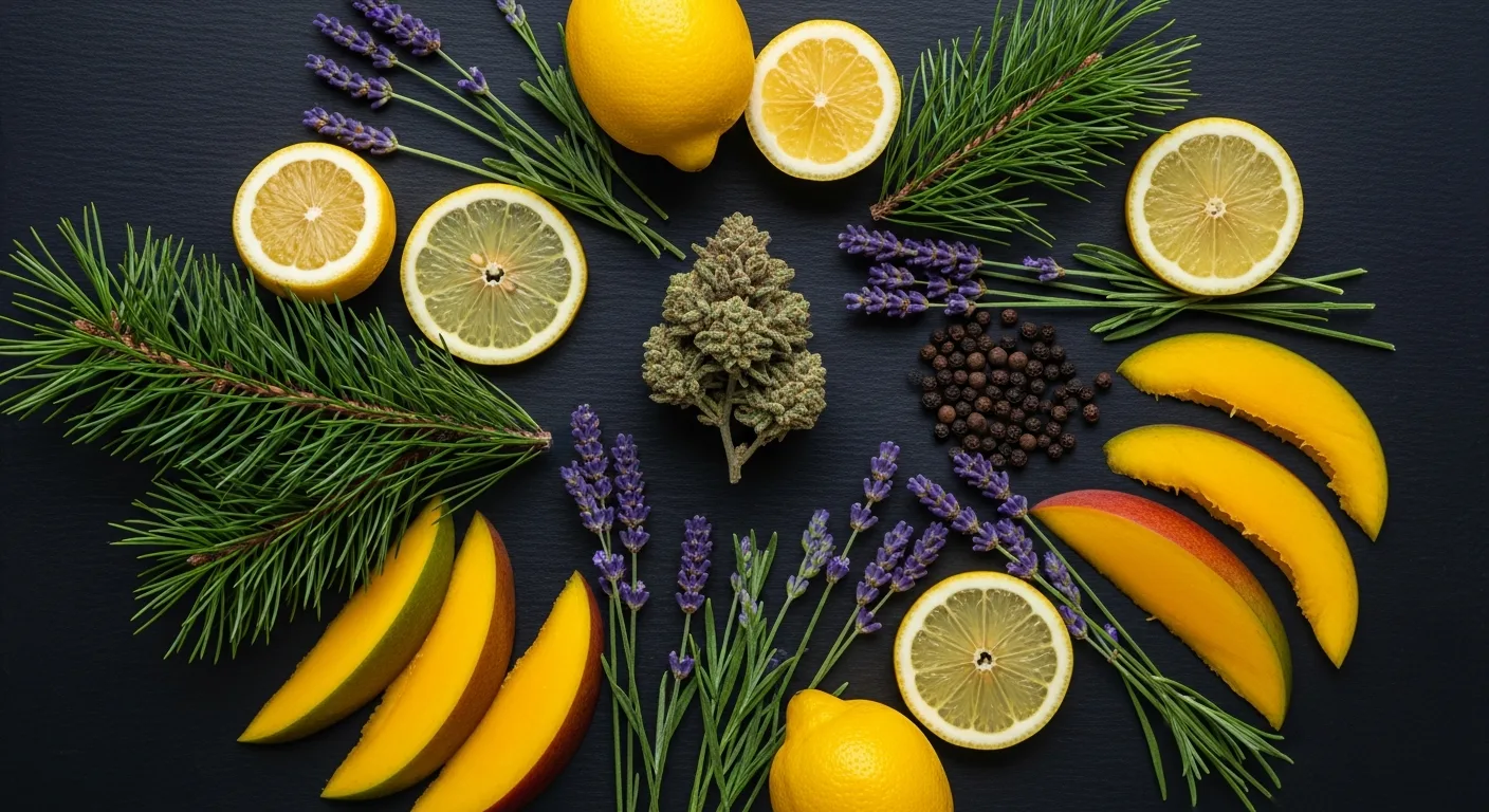 Les terpènes du CBD : comprendre les arômes et leurs effets